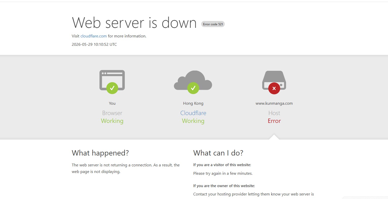 Is KunManga Down? Here’s What Manga Readers Are Saying 1 kunmanga down