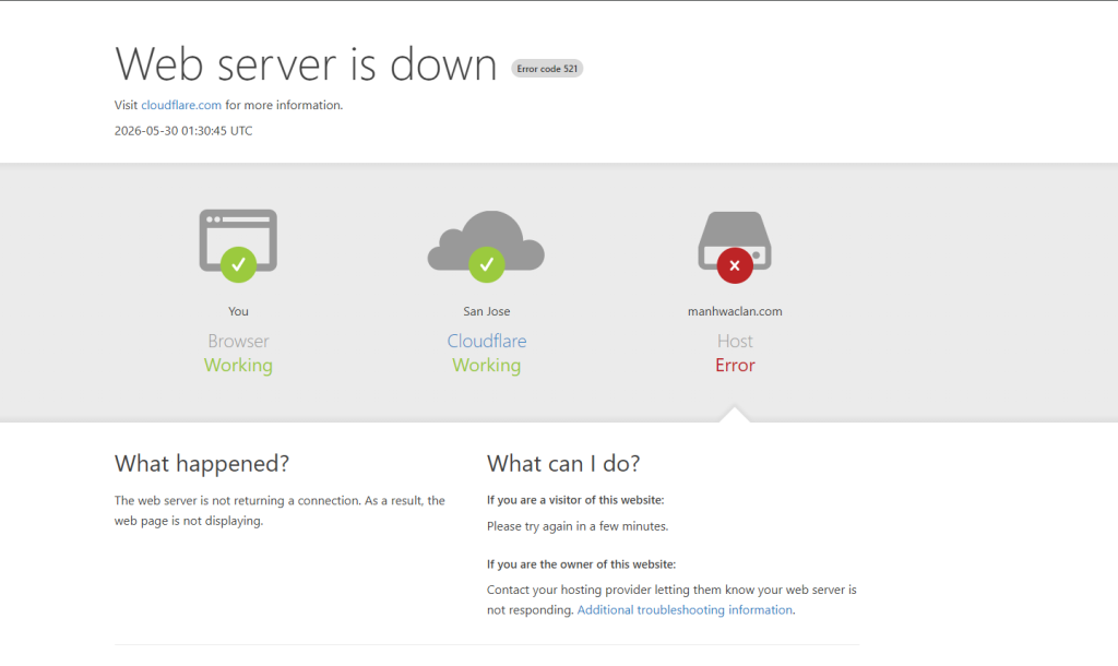 Is ManhwaClan Down? What Happened to ManhwaClan and Where Can Readers Go Now? 1 manhwaclan down