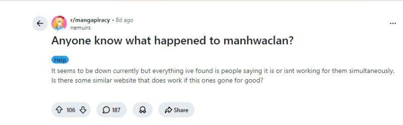 Is ManhwaClan Down? What Happened to ManhwaClan and Where Can Readers Go Now? 2 manhwaclan reddit