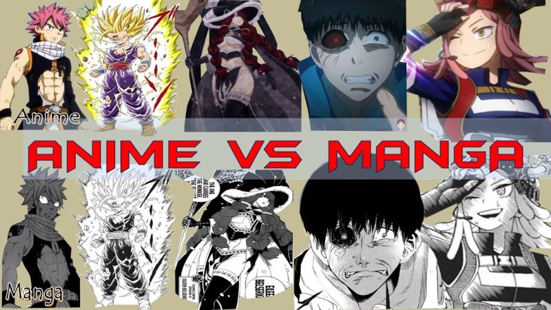 what is the difference between manga and anime